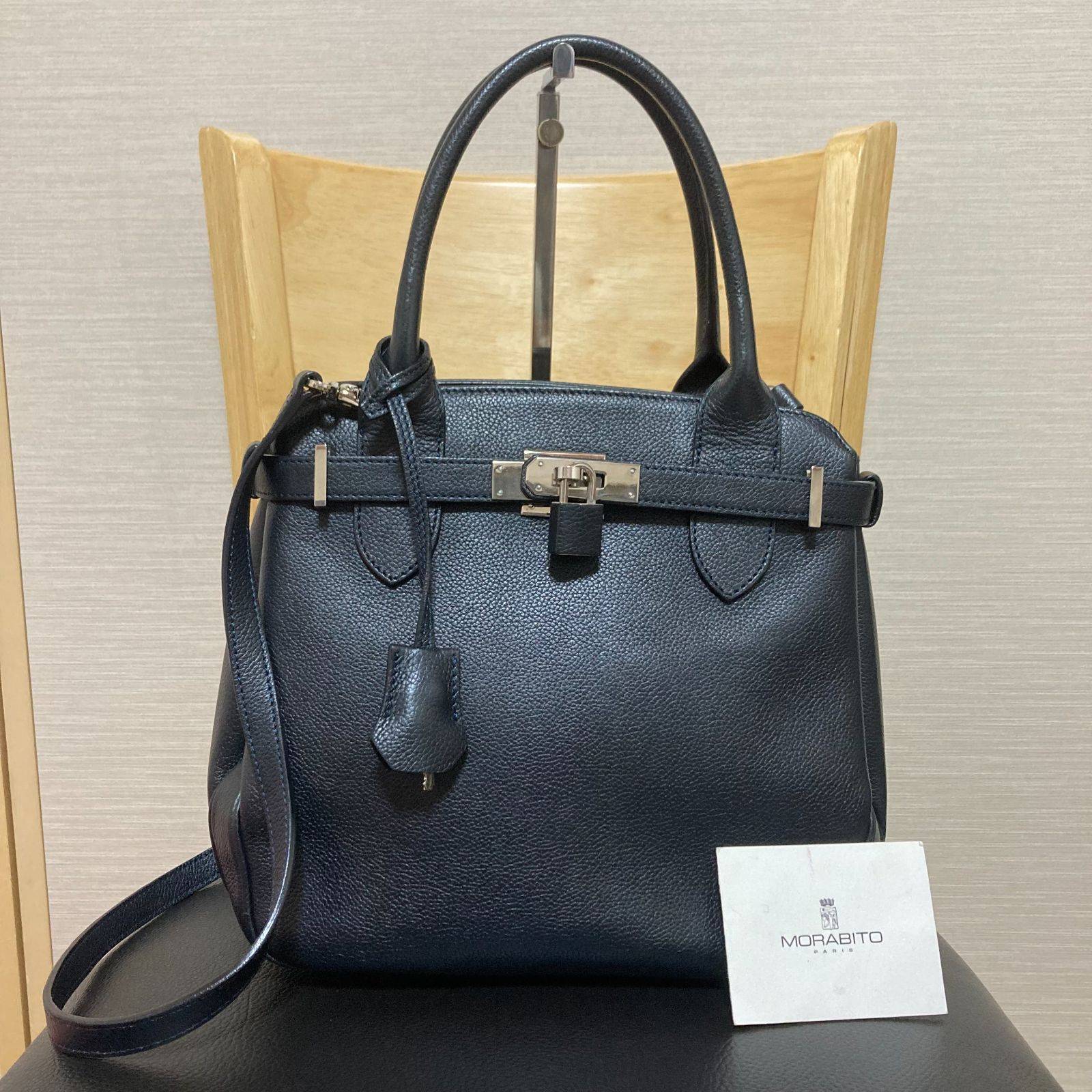 1円 モラビト(MORABITO) レザー ショルダーバッグ BV897 1円 モラビト 