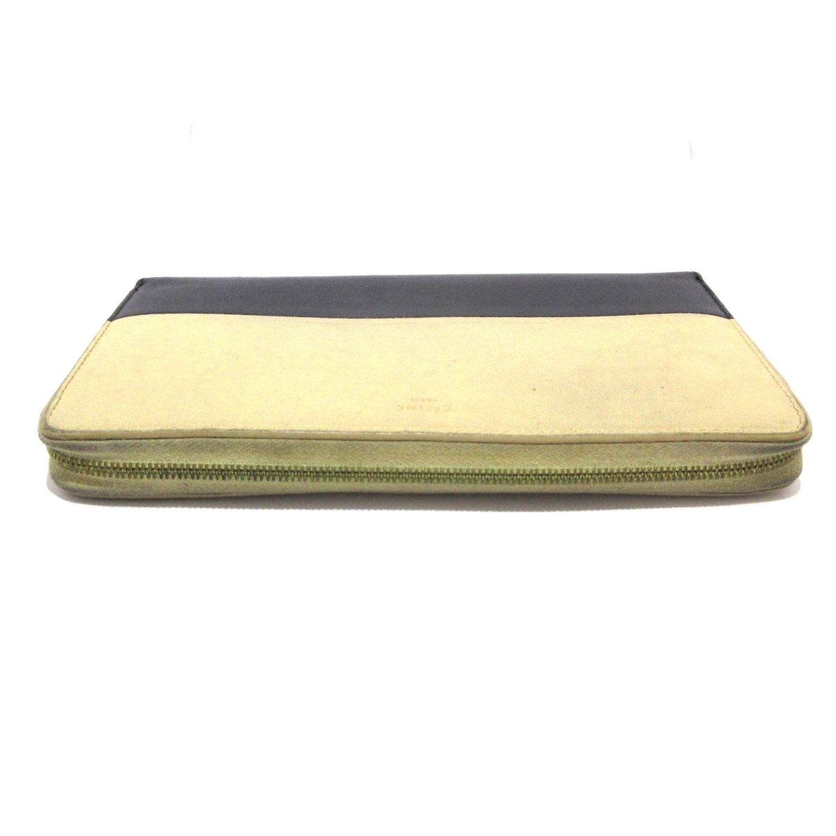 新品同様‼️ セリーヌ　CELINE 財布　長財布　バイカラー　ラウンドファスナー 新品同様‼️ セリーヌ CELINE 財布 長財布 バイカラー ラウンド