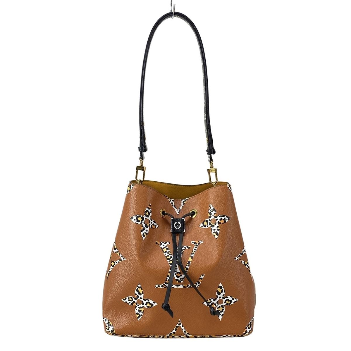 LOUIS VUITTON ルイヴィトン ショルダーバッグ モノグラム ジャングル ネオノエ M44717 キャラメル