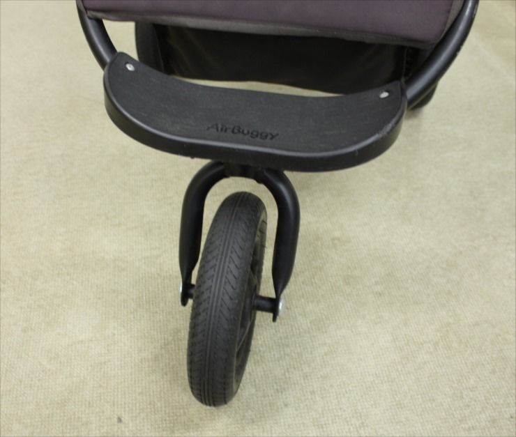 エアバギーココ ブレーキ エスプレッソ エアタイヤ3輪ベビーカー 首