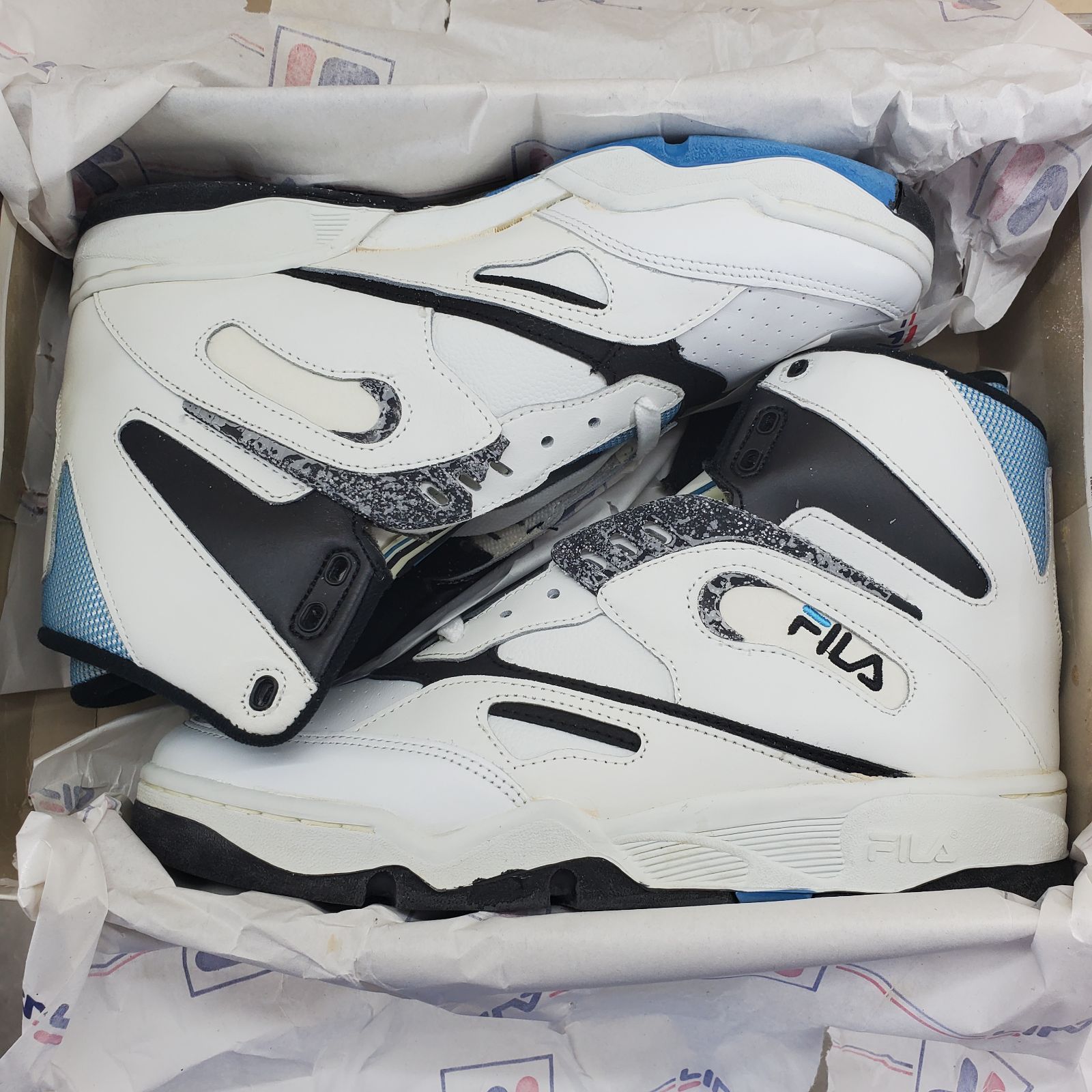 KJの希少FILA時代モデル】FILA 7 BASKET 【1-6918YPI】US9