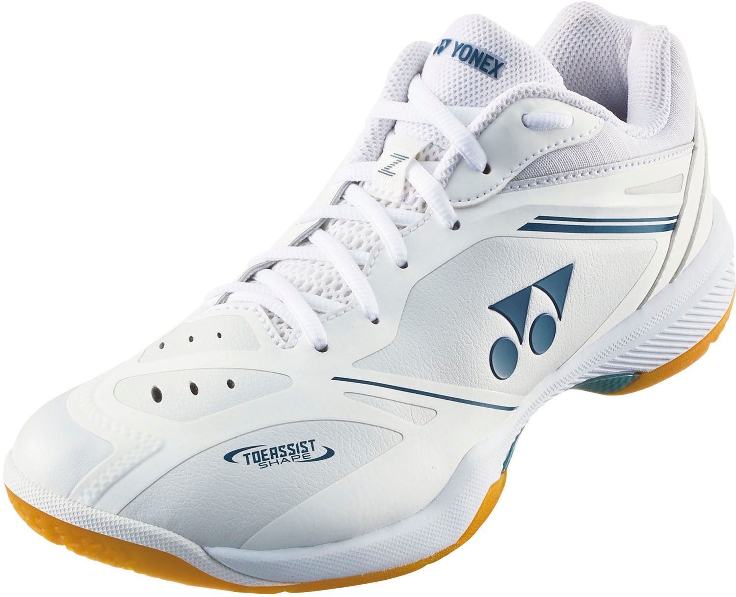 ヨネックス YONEX バドミントン パワークッション65Zワイド SHB65Z4W 011 ホワイト 25.0