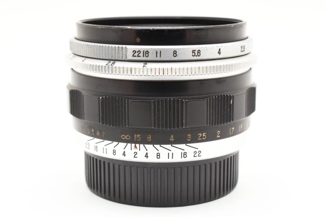希少レンズ】 Asahi Takumar 58mm F2 Y092 実写済 希少 前期型