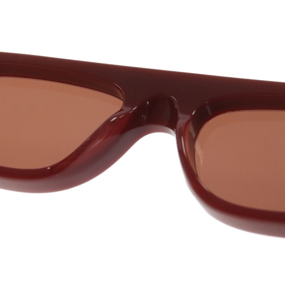 GUCCI (グッチ) サイドロゴ装飾 サングラス レッドxブラック GUCCI (グッチ) サイドロゴ装飾 サングラス レッドxブラック