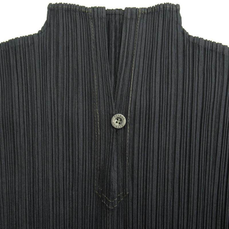 プリーツプリーズ PLEATS PLEASE イッセイミヤケ カーディガン 