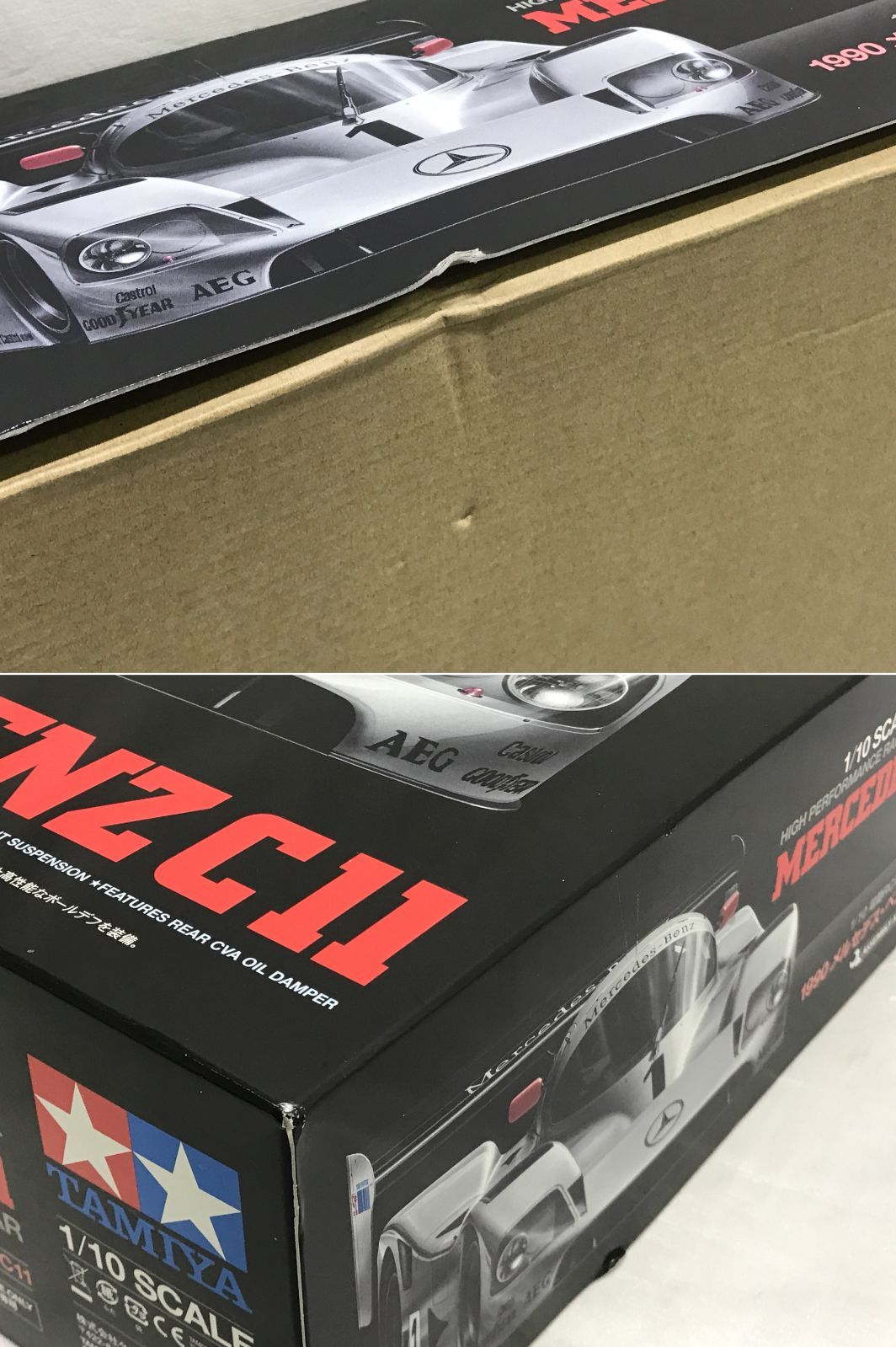 タミヤ　1/10電動RCレーシングカー　1990メルセデス・ベンツ　C11 新品 61by8NT90zL._UF894,1000_QL80_.jpg