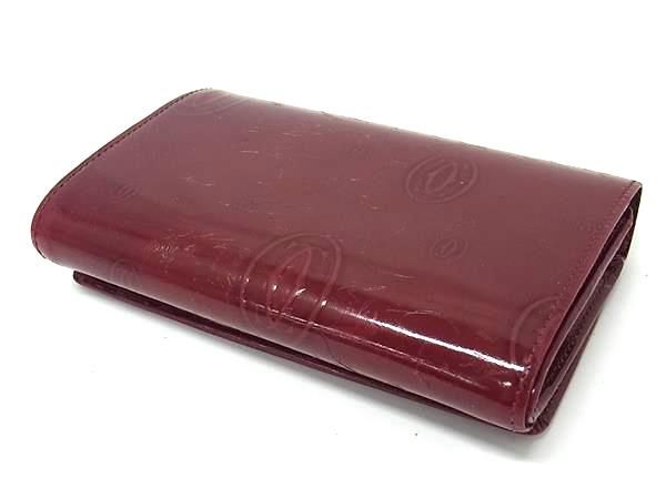 Cartier カルティエ マストライン レザー 二つ折り 財布 ウォレット