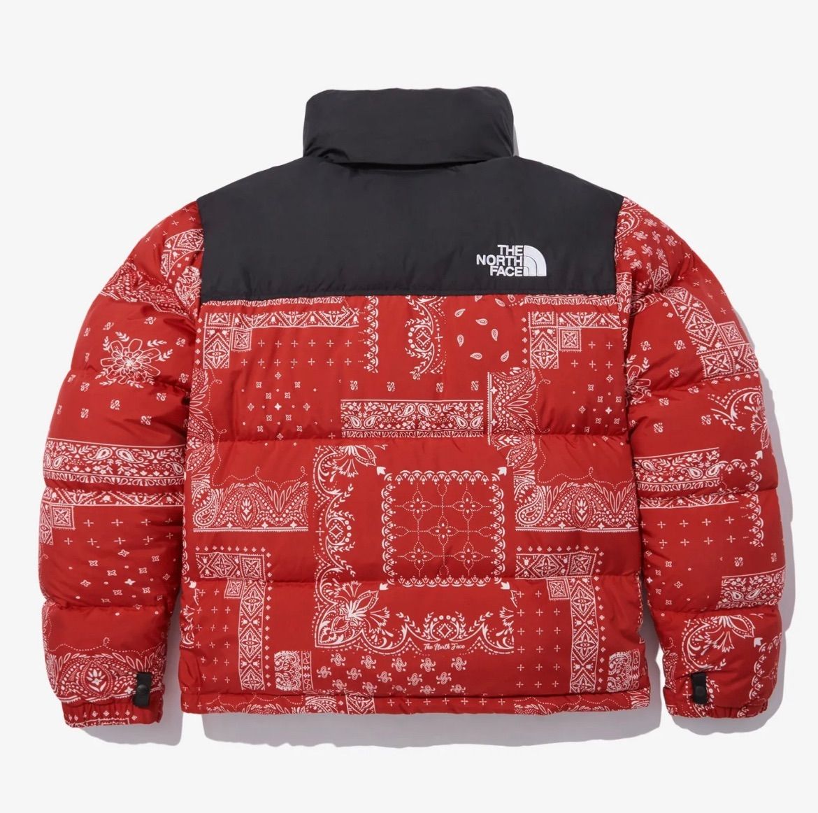 THE NORTH FACE ノースフェイス ヌプシ ダウンジャケット ペイズリー柄 ...