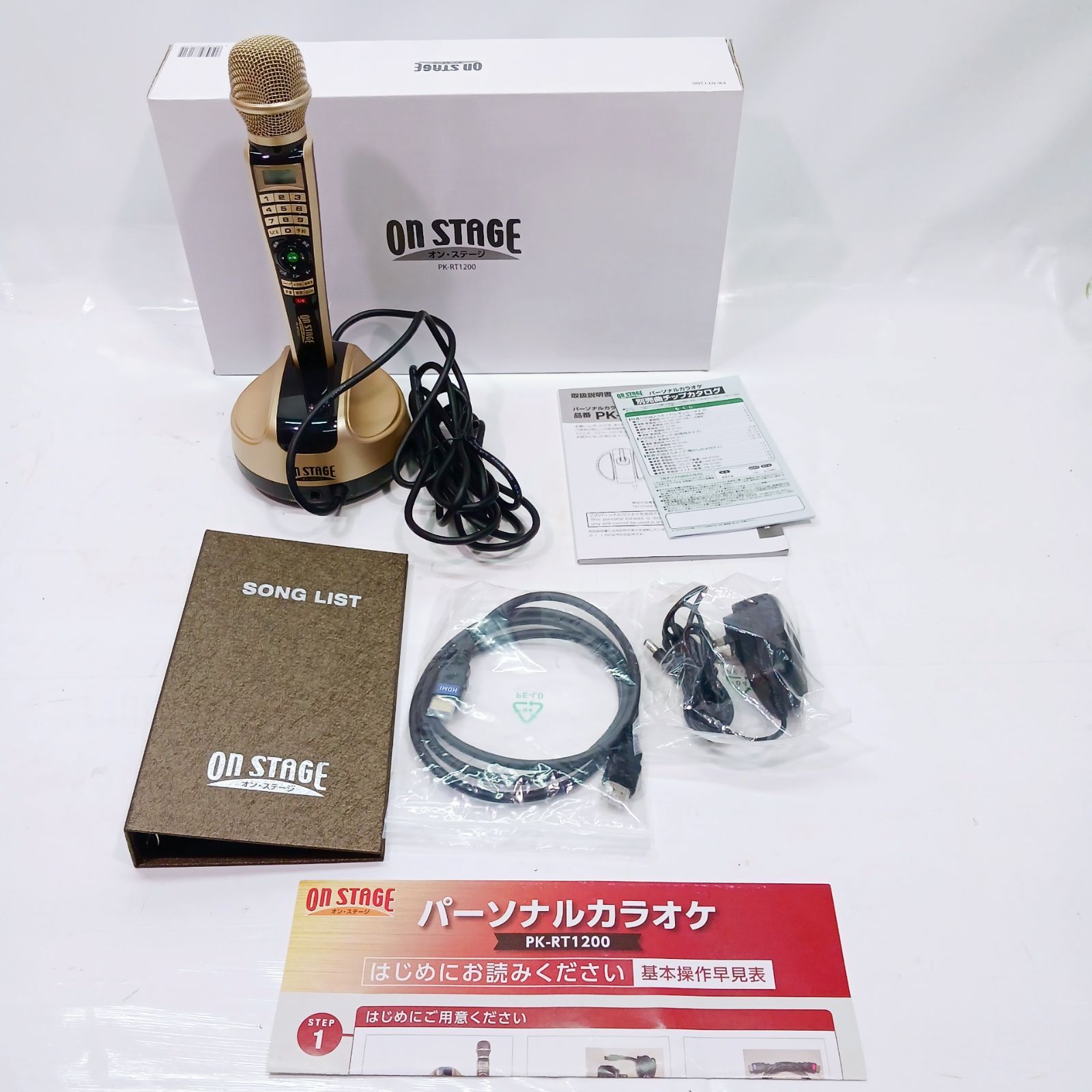 ON STAGE オンステージ 家庭用カラオケ PK-RT1200-