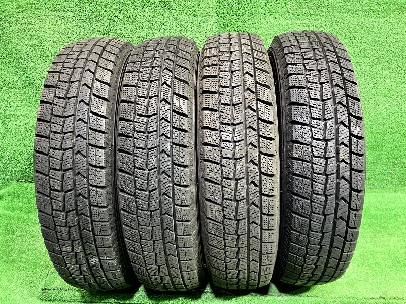 DUNLOP スタッドレス ダンロップ ウィンターマックスWM02 145|80R13 4本 7ミリ 2021年