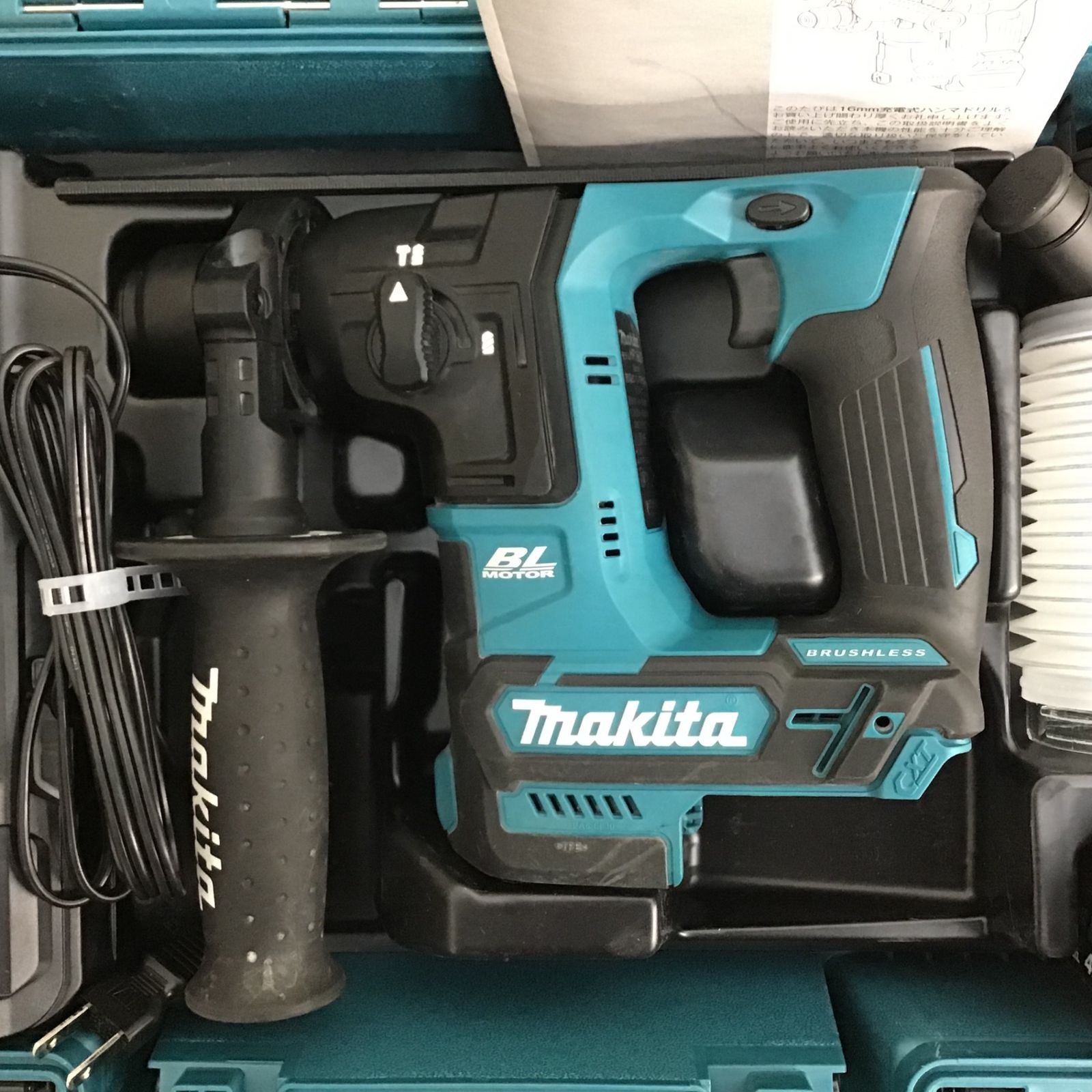 中古品 □ makita コードレスハンマドリル HR165DRGX □ B □ IT7JUXSGESDG
