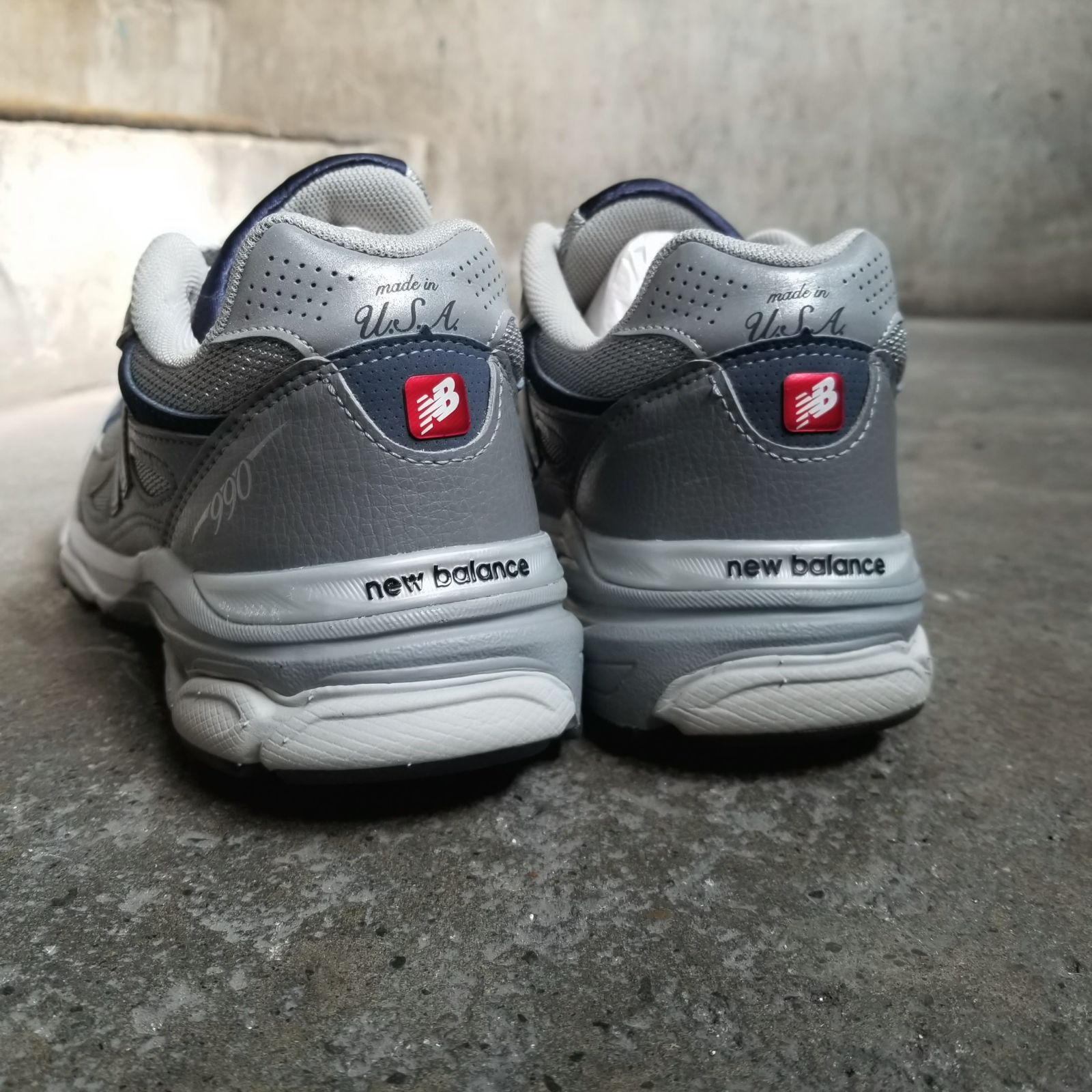 NEW BALANCE M990GJ3 990V3 GRAY 26.5㎝ ニューバランス made in USA 