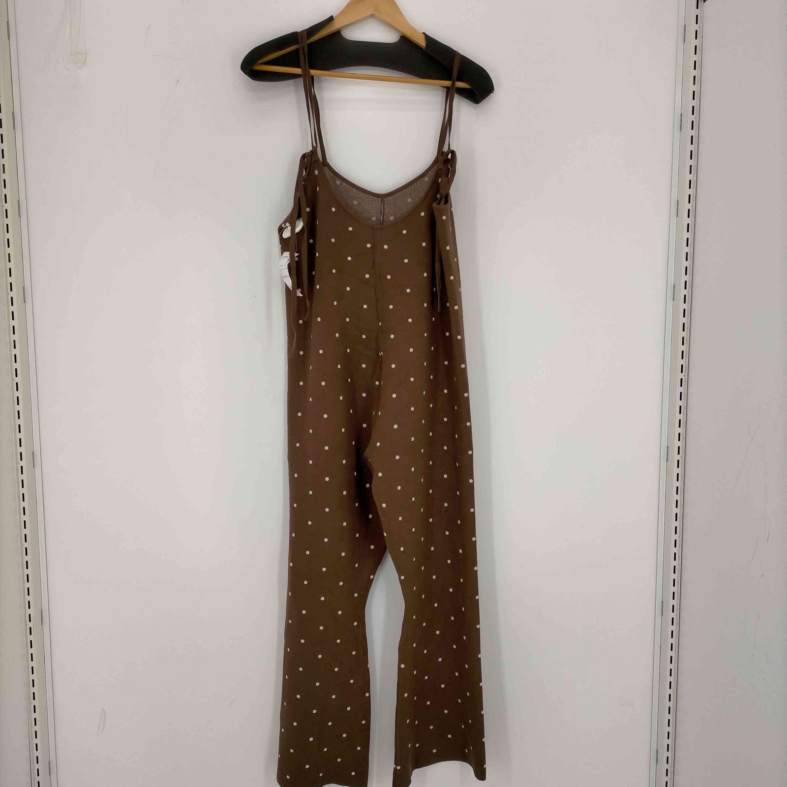 U by SPICK&SPAN ドットジャガードニットオールインワン ドットニット