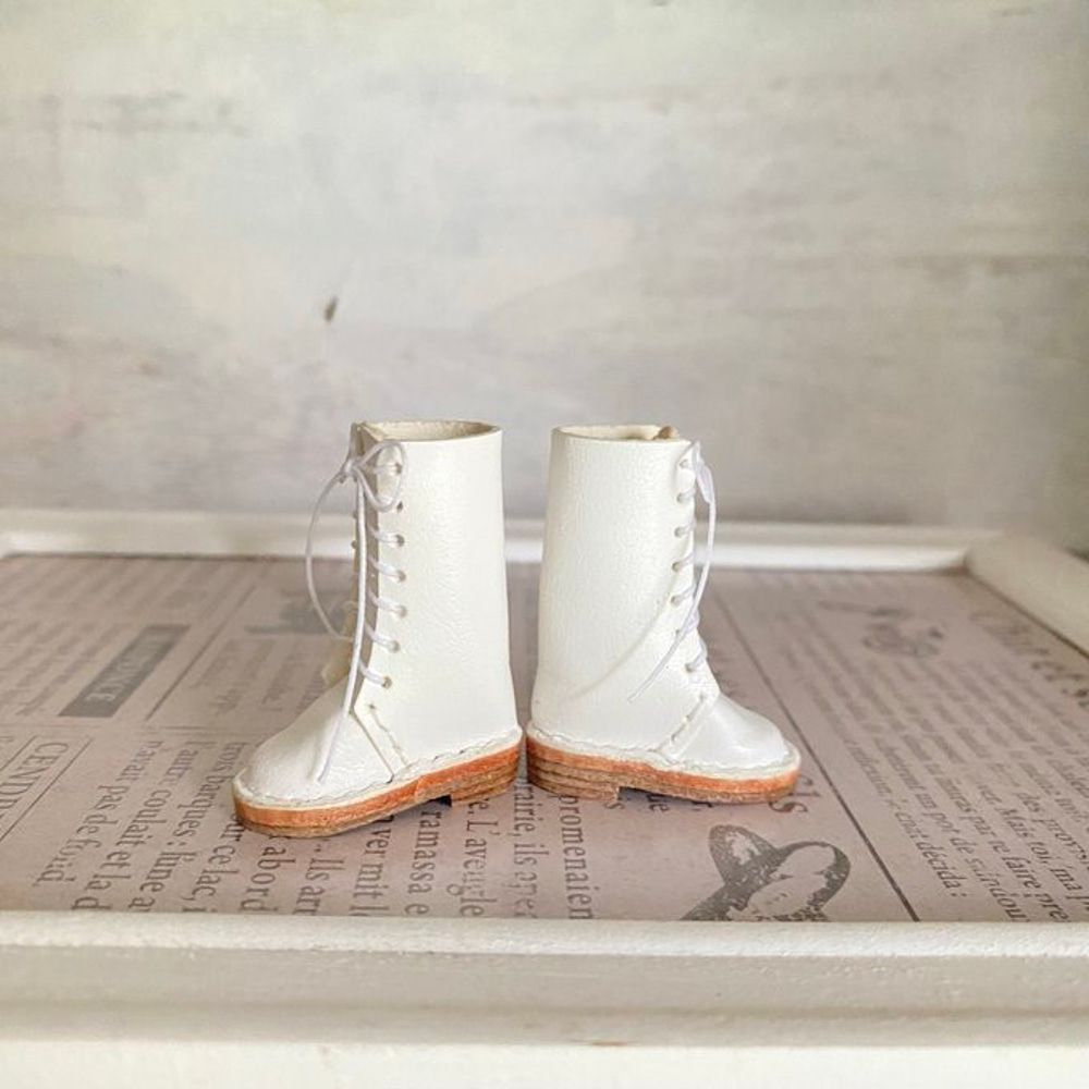 ネオブライス&ピュアニーモSリカちゃん シンプルレースアップブーツ