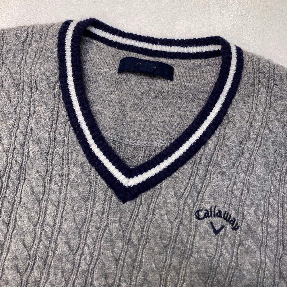 一度着用　キャロウェイ　ゴルフセーター 一度着用 キャロウェイ ゴルフセーター 楽天市場】CALLAWAY
