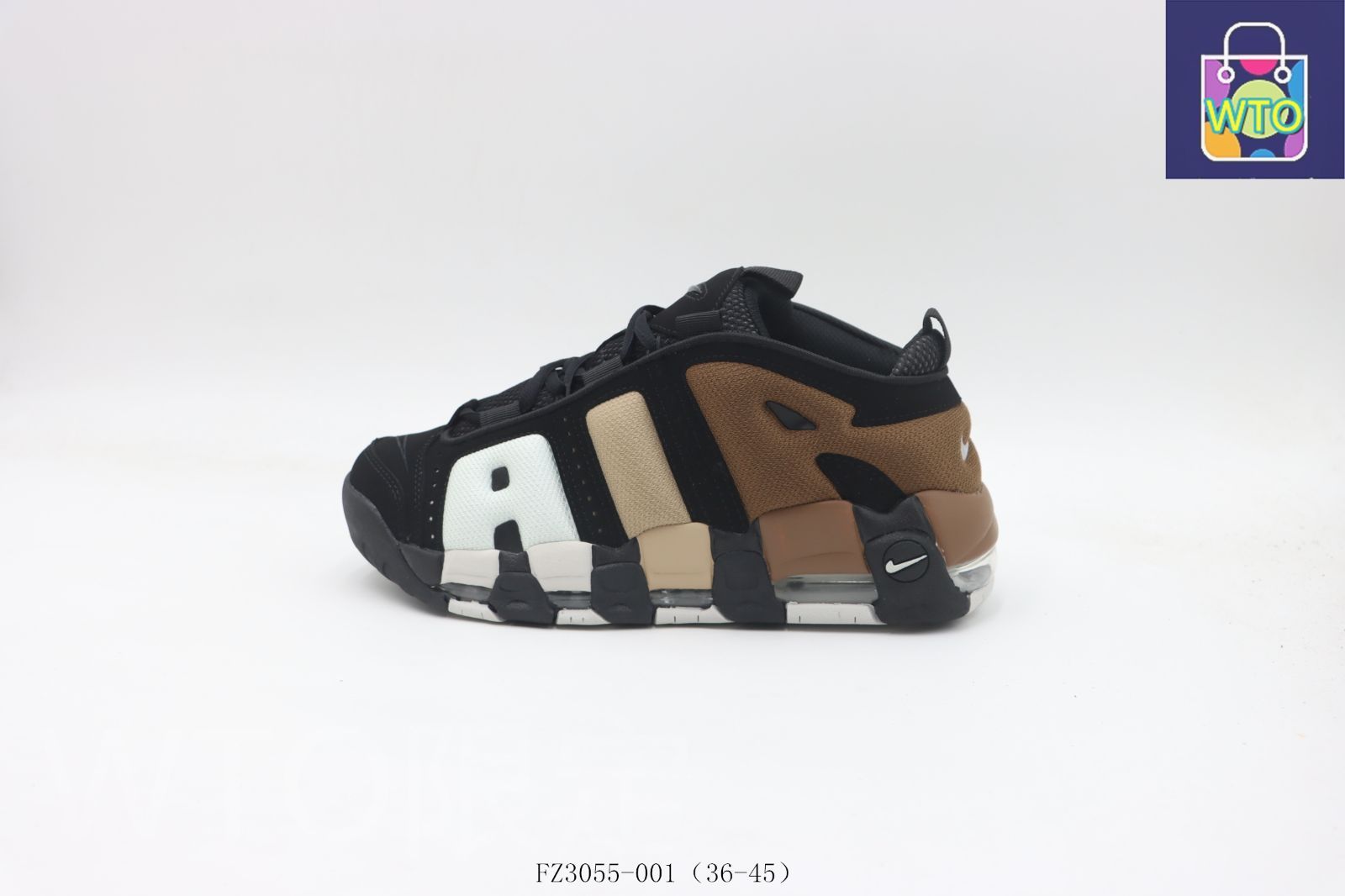 今日 Nike | ナイキ ナイキ AIR ピッポン ブラック ホワイト ブラウン FZ3055 - 001