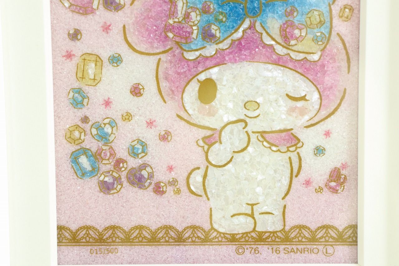 ◆サンリオキャラクターズジュエリー絵画 マイメロディ