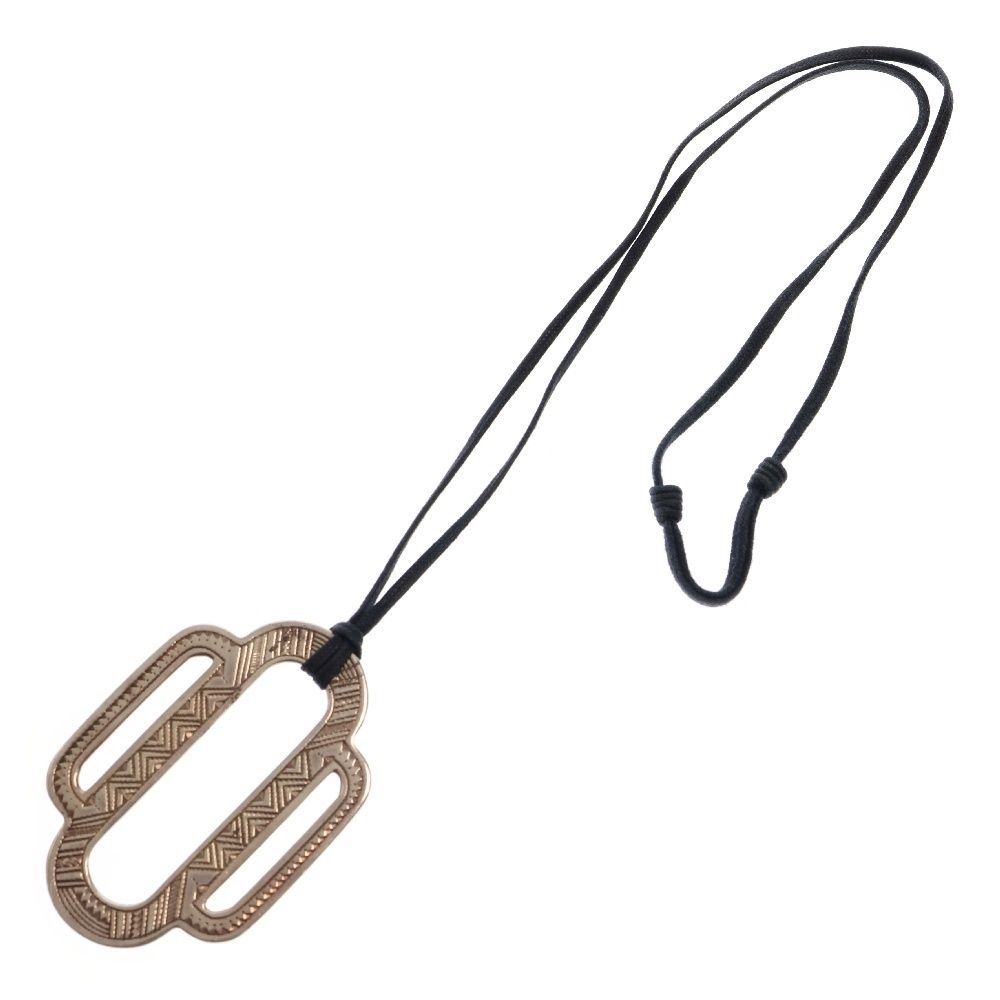 HERMES (エルメス) トゥアレグ ネックレス シルバー/ブラック - メルカリ