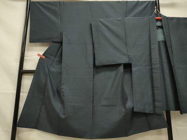 平和屋着物□男性 本場大島紬 アンサンブル 90亀甲 亀甲柄 正絹 逸品