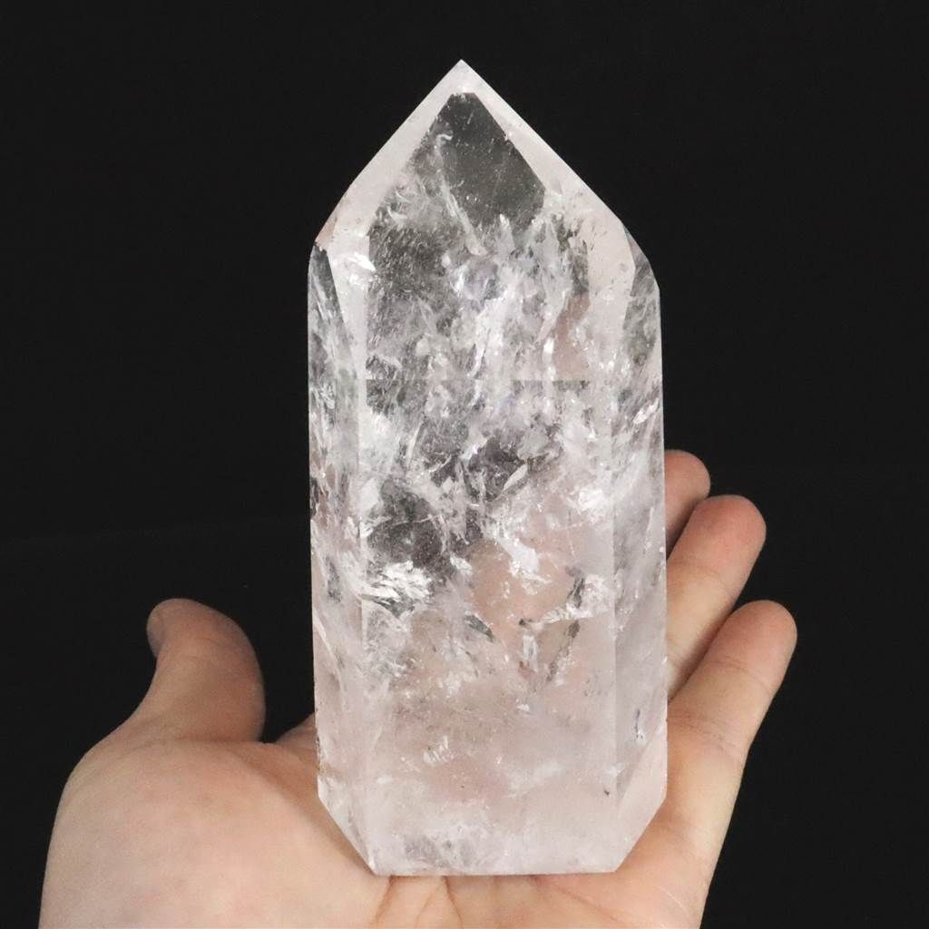 ブラジル産 レムリアンシード 116mm 水晶 磨きポイント