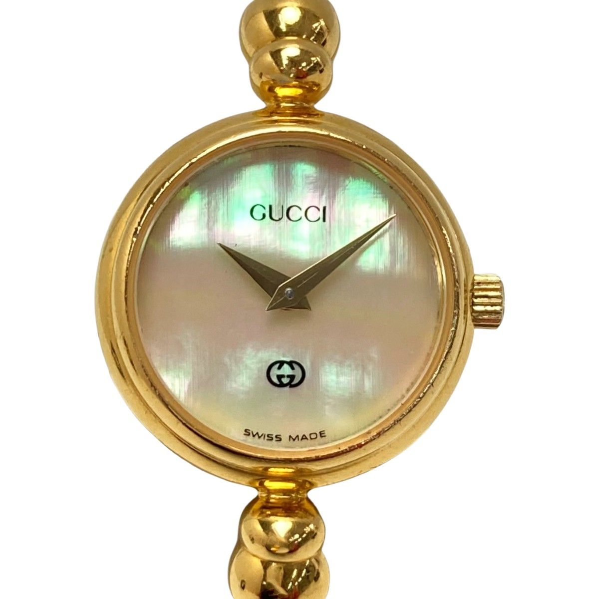 GUCCI グッチ バングルウォッチ 2700L シェル文字盤 クォーツ