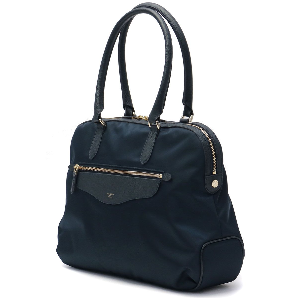 HERMÈS 『ラ』ボックスカーフ　ビジネスバッグ 黒 レザー HERMÈS 『ラ』ボックスカーフ ビジネスバッグ 黒 レザー