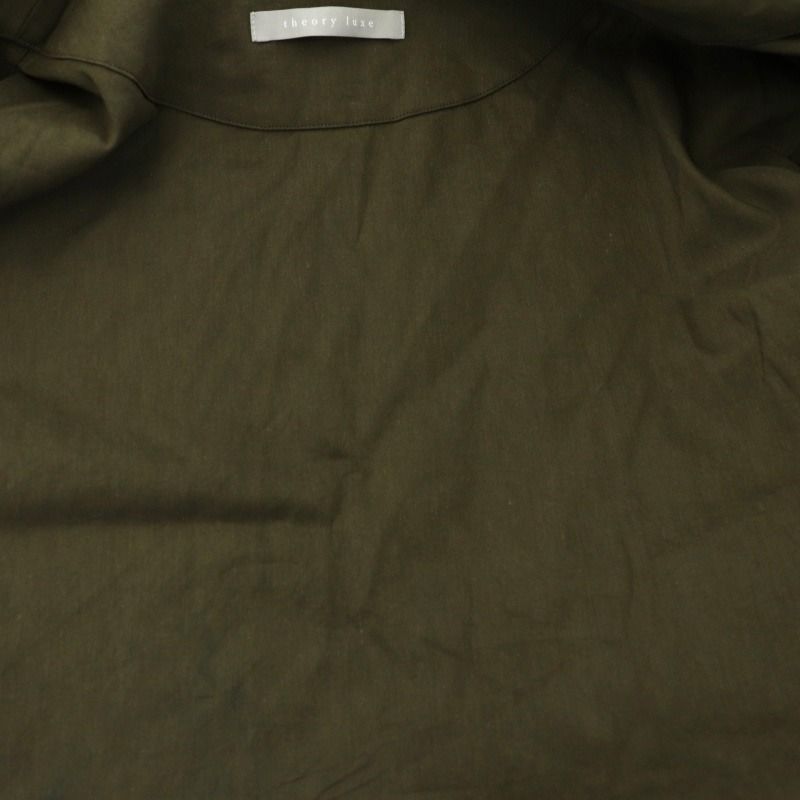 セオリーリュクス theory luxe 23SS Crisp Linen Dite ブルゾン