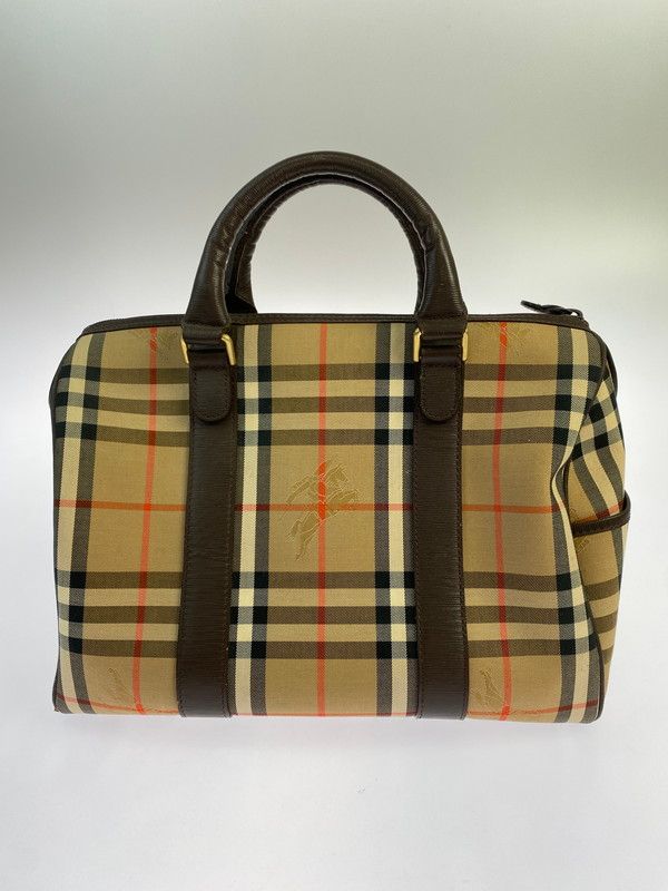 品 Burberrys バーバリーズ ノバチェック ミニボストンバッグ カバン 180-251023-jt-07-min