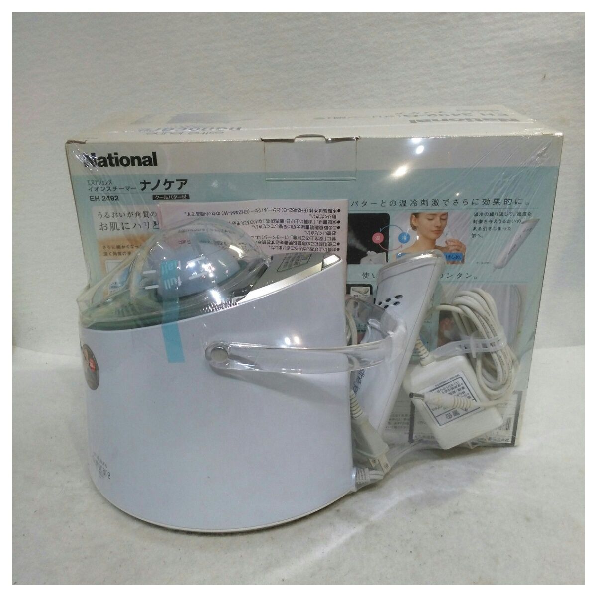 エステジェンヌ イオンスチーマー ナノケア EH 2492-G☆クールパター