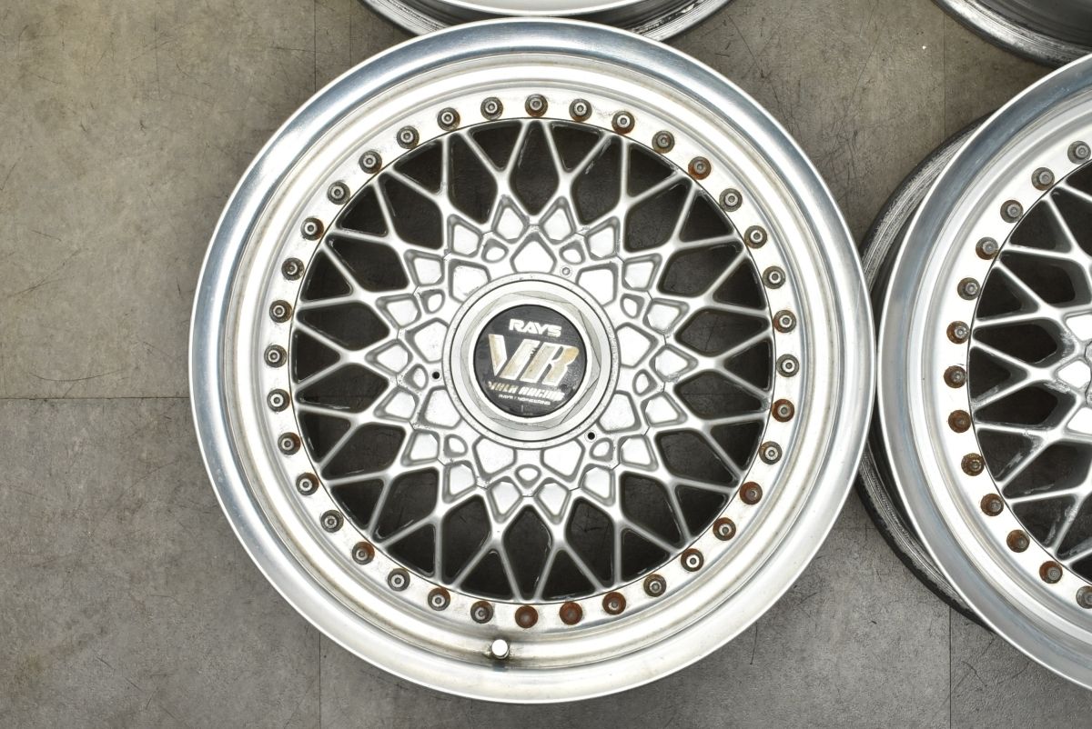 夏 カスタム用に RAYS ボルクレーシング VR Gr.A 15in 6.5J 44 PCD114.3 ノア ヴォクシー エスクァイア ステップワゴン 交換用 【格安通販】