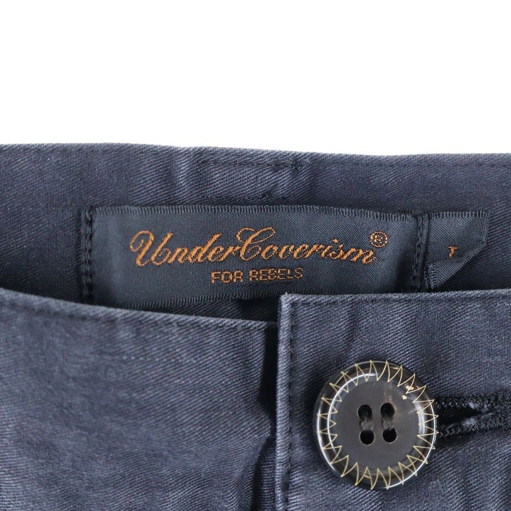 送料無料UNDERCOVER 復刻SCAB クラストパンツ 03SS ハギデニム アンダーカバー UNDERCOVER 2003 scab 瘡蓋 スカートパンツ under