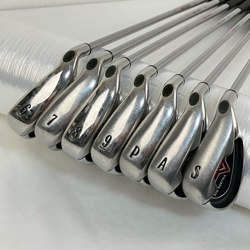 キャロウェイ　ビッグバーサ　レディース　ゴルフクラブ　アイアンセット　シャフトL キャロウェイ Callaway ビックバーサ ゴルフクラブ アイアン