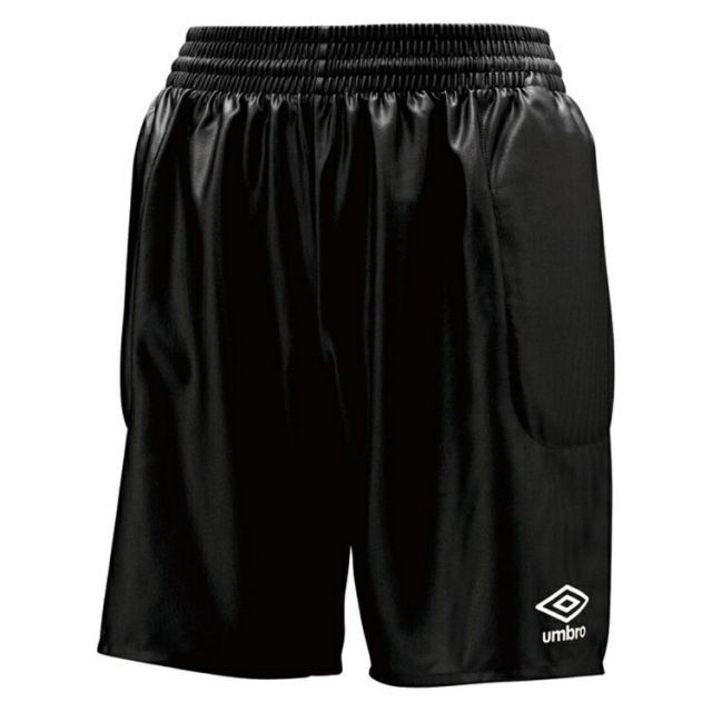 umbro アンブロ GKハーフパンツ ブラック XB UAS6700GP BLK | スポーツ スポーツ用品 運動 服 衣類 ウエア ボトムス パンツ 半ズボン 軽量 耐久性 サテン 機能性 ブランド 快適 デザイン シンプル 素