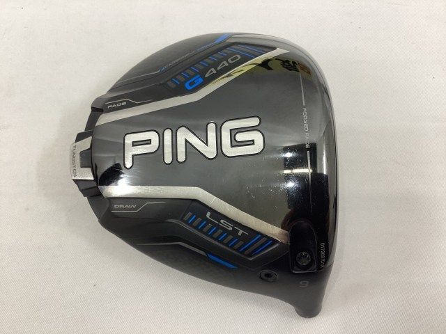 PING G440 LST 9度 ドライバーヘッド単品＋ヘッドカバー＋レンチの3点