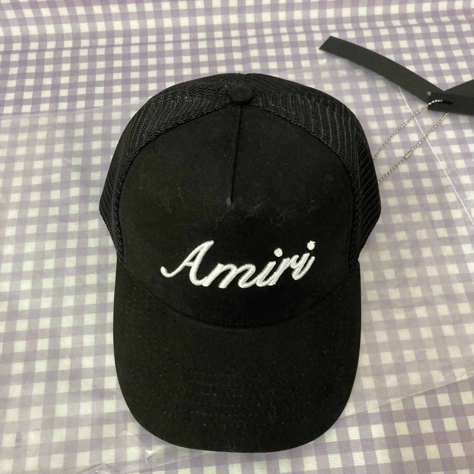 AMIRI ロゴ ベースボール キャップコットン アミリ - メルカリ