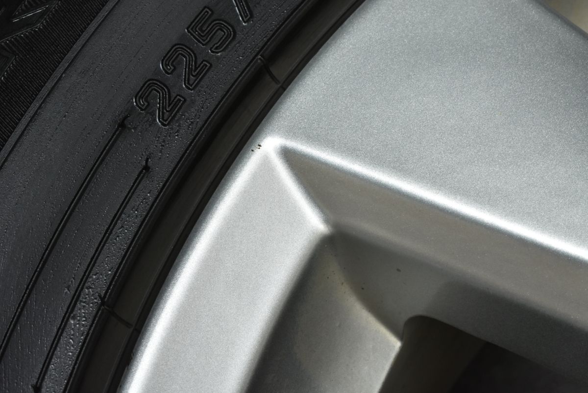 マツダ CX-5 純正ホイール　純正タイヤ　バリ溝　225/65/17 バリ溝】マツダ CX-5 純正 17in 7J +50 PCD114.3 ダンロップ