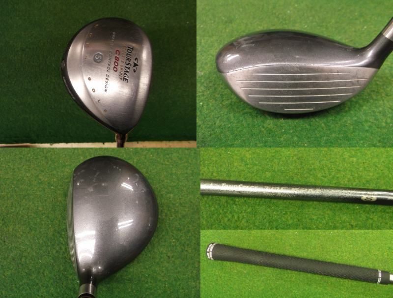 TOURSTAGE メンズセット 10本セット フレックス S/R ブリヂストン