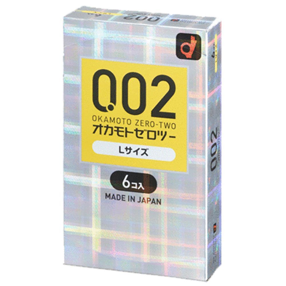 オカモトゼロツー Lサイズ 0.02コンドーム 6個入 ×3 - メルカリ