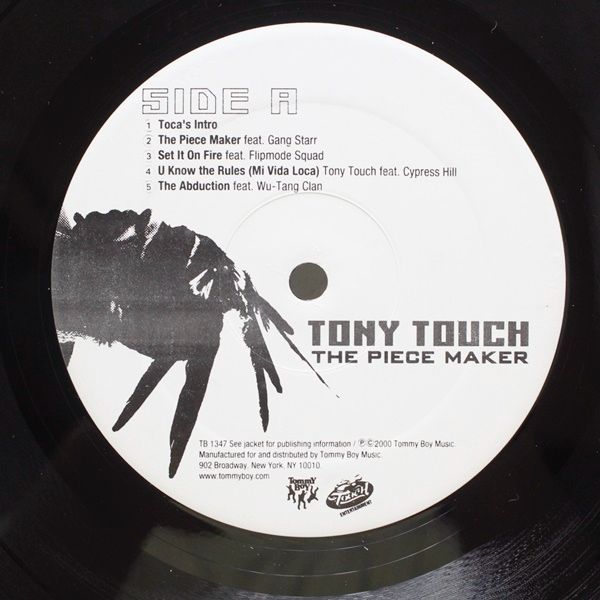 Tony Touch / The Piece Maker レコード - メルカリ