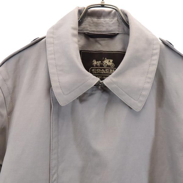 COACH コーチ リネンブレンド コート L ベージュ系 メンズ コーチ リネンブレンド コート L ベージュ系 COACH メンズ - メルカリ