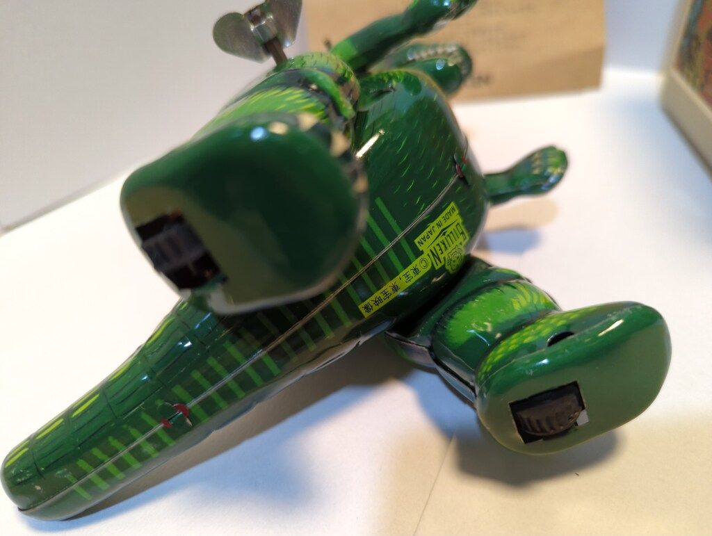 【新品】ビリケン商会 ゼンマイ歩行ブリキ ゴジラ グリーン ビリケン商会 ゼンマイ歩行ブリキ ゴジラ (グリーン) 180mm