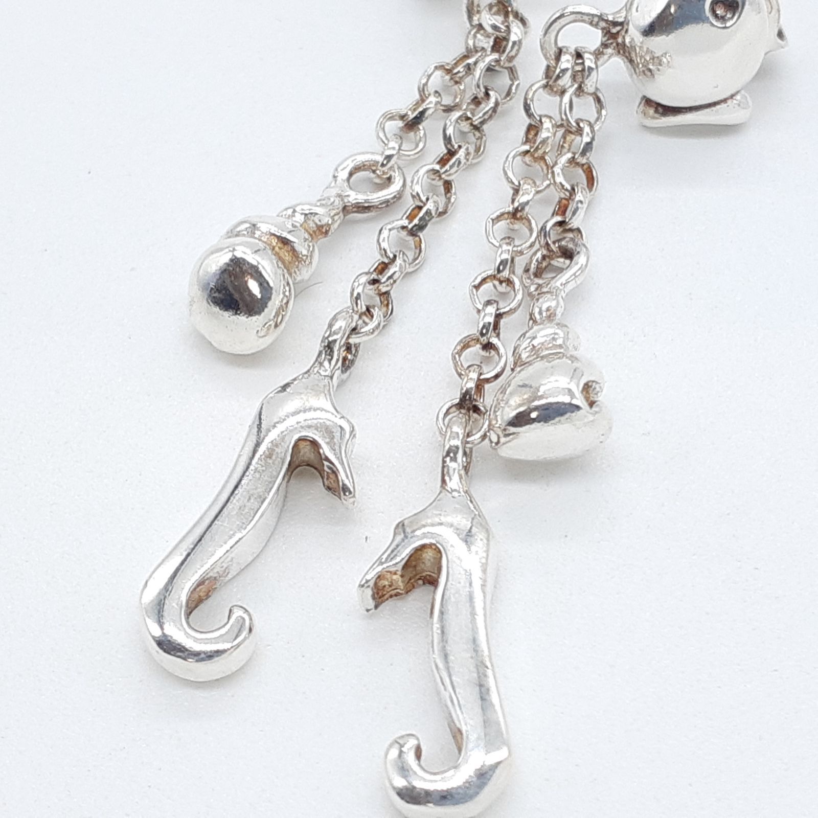 Clio blue クリオブルー ピアス シルバー SILVER 925 魚