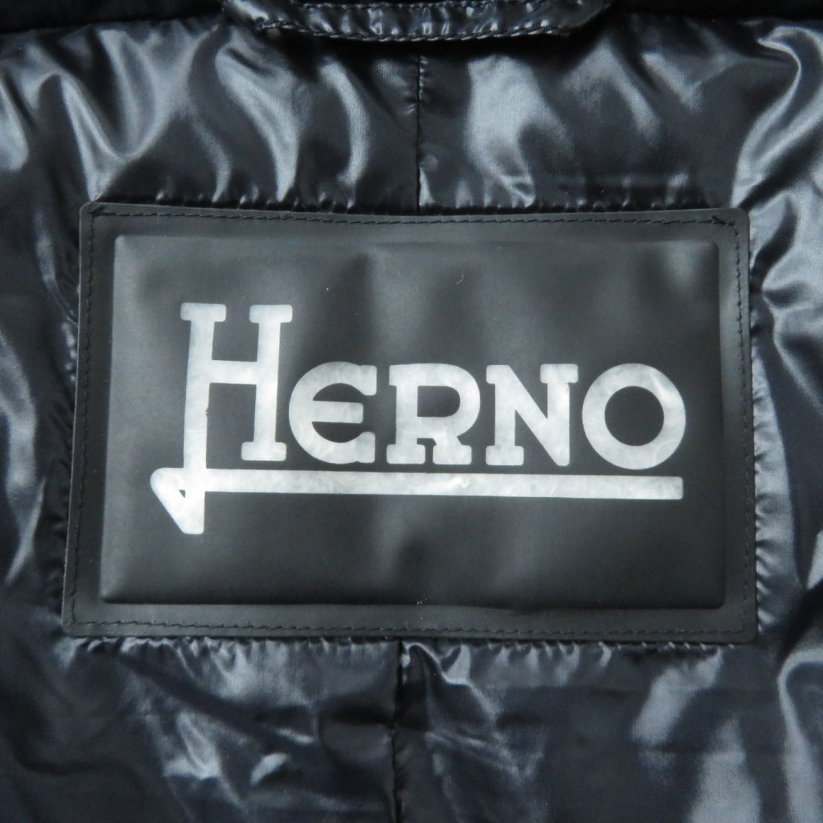 極美品☆正規品 HERNO ヘルノ PI0051D-12017 ZIP UP フード付き ダウン