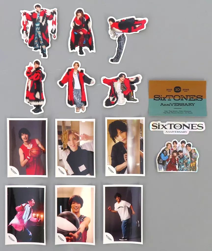 中古】シール・ステッカー SixTONES ステッカーセット(15枚入り