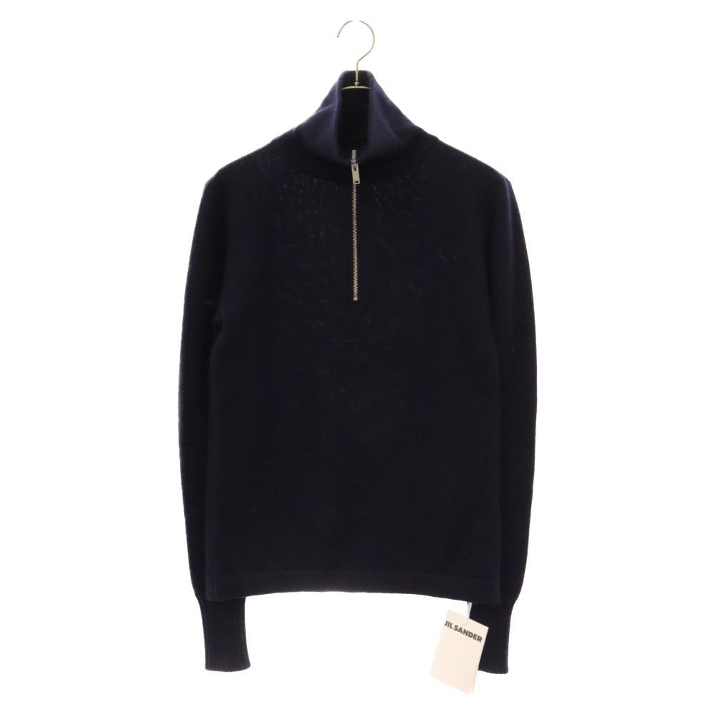 JIL SANDER (ジルサンダー) 21AW Half Zip Wool Sweater ハーフジップ