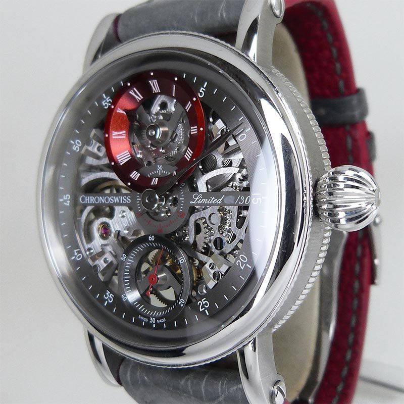 中古クロノスイス【CHRONOSWISS】 CH-6723S-GRRE フライング グランド
