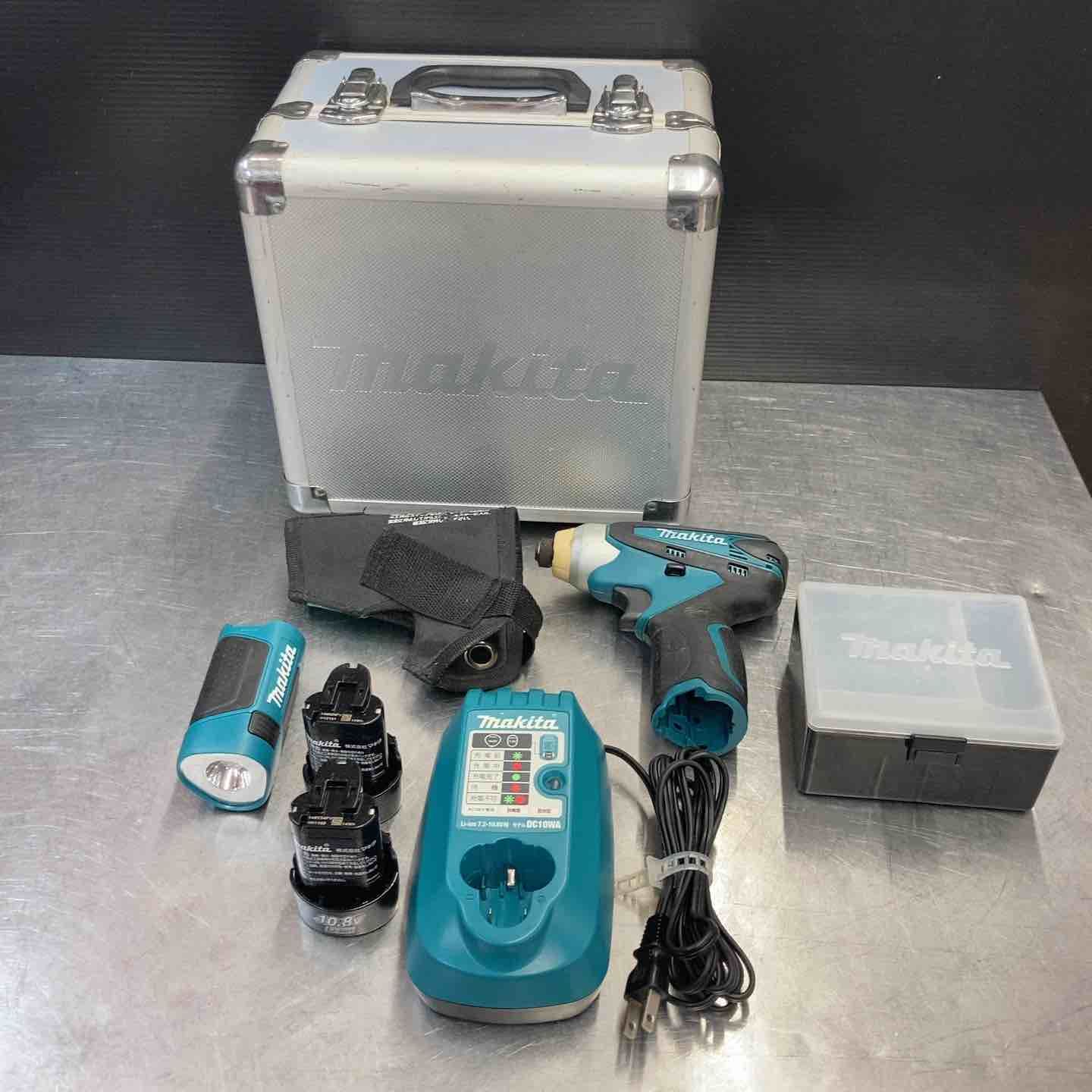 中古品】 ◇マキタ(makita) コードレスドライバーライトラジオセット