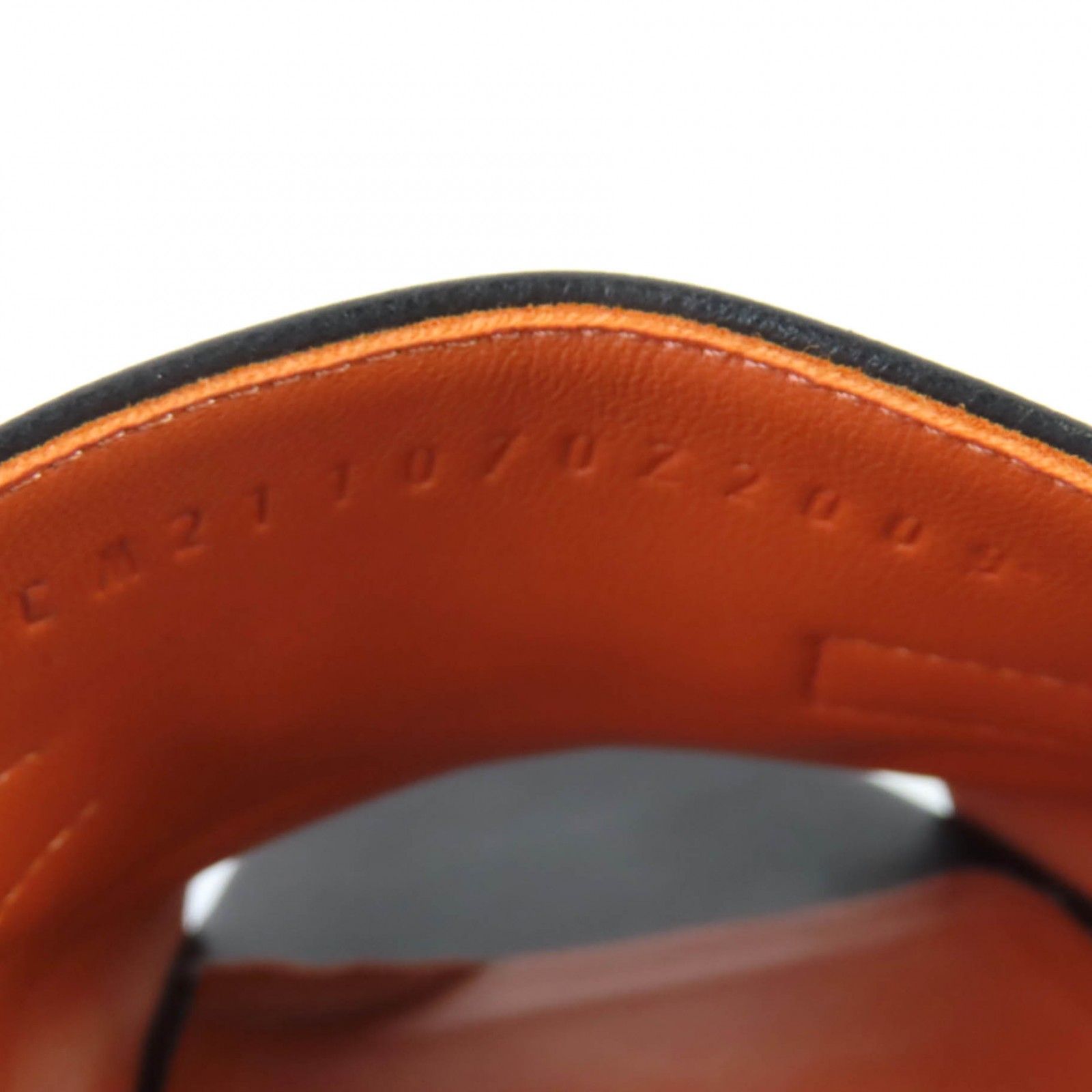  HERMES エルメス キャンディ シルバー金具 ケリーバックル レザー ミュール サンダル ブラック 37.5 箱 保存袋付き イタリア製 レディース サンダル サンダル ミュール