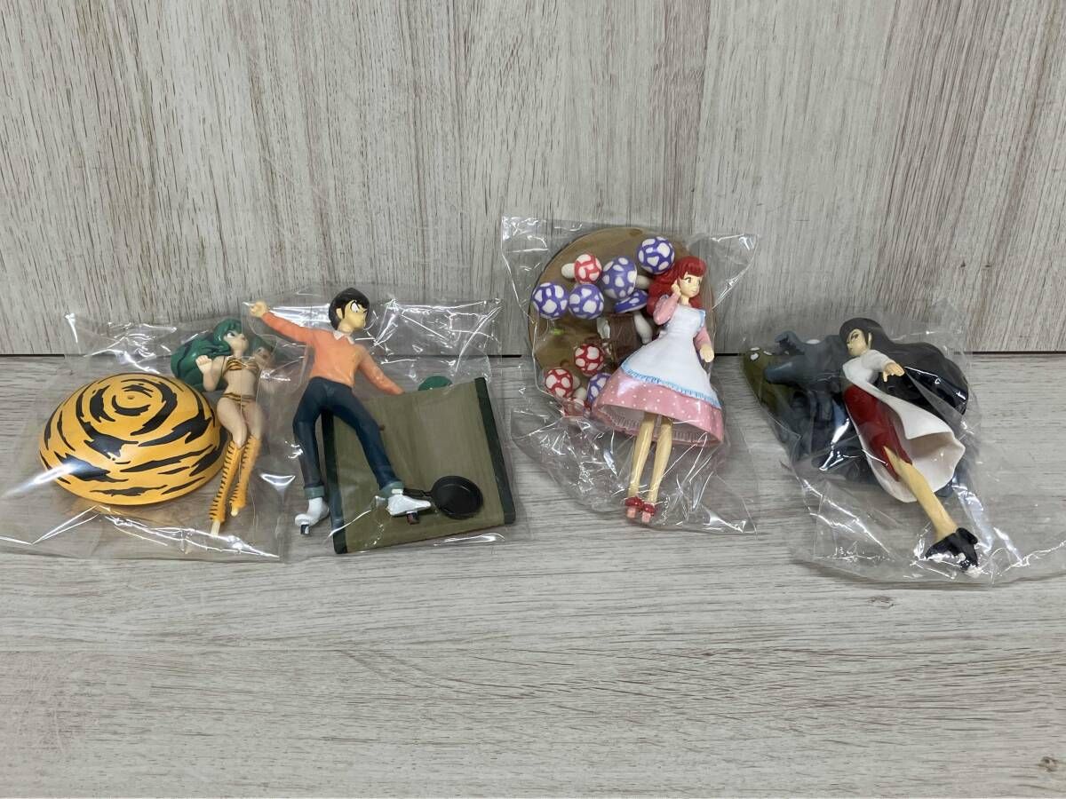 【大得価，品質保証】 うる星やつら 彩色済みフィギュア 4個セット ラン テン サクラ ラム その他