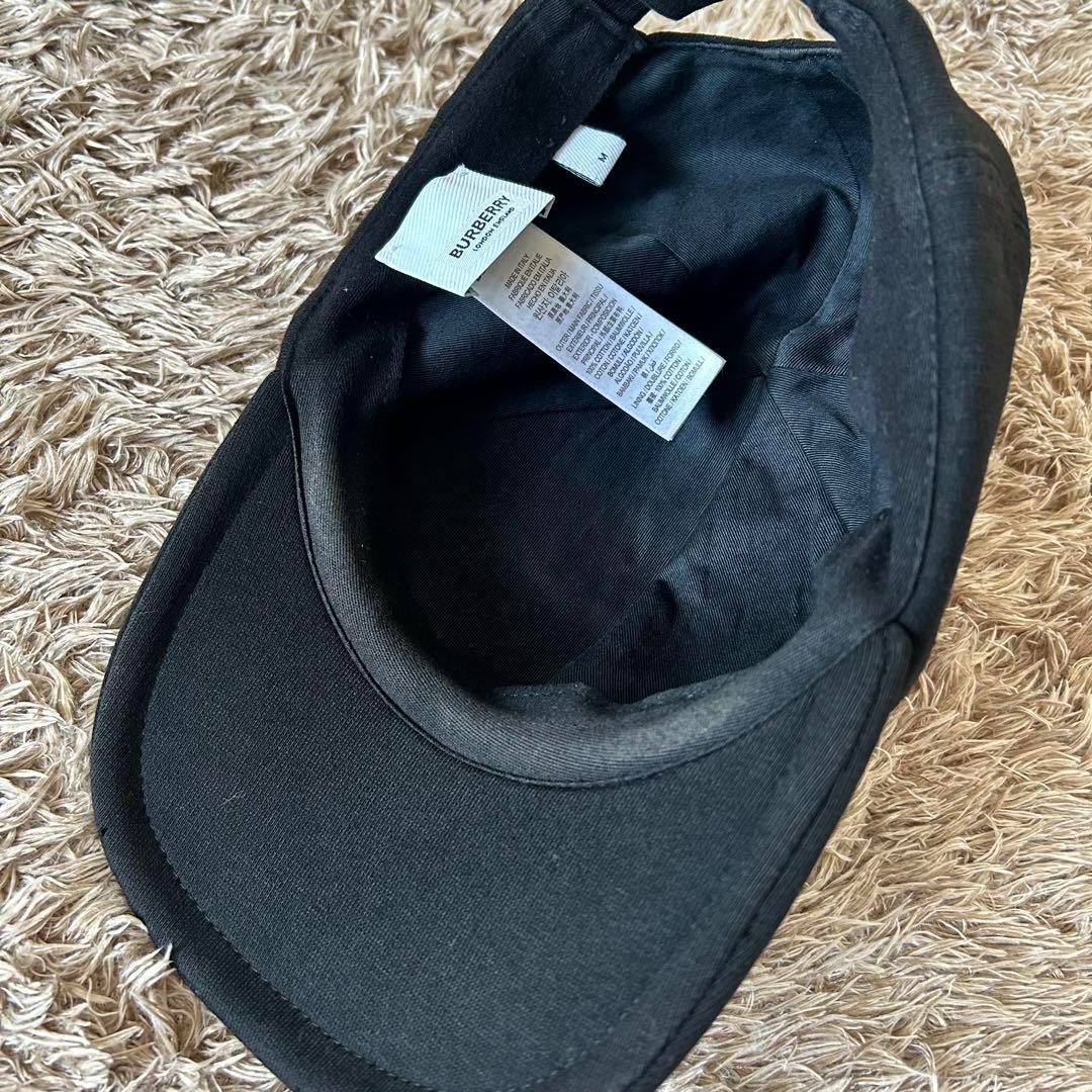 BURBERRY バーバリー TBロゴ キャップ ブラック Mサイズ イタリア製 ロンドンイングランド Re Wear シェノン ReWearJapan